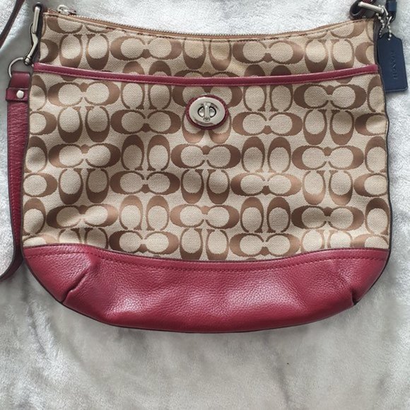 COACH Signature C Park Carrier Shoulder Bag - Picture 1 of 8